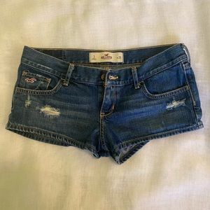 Hollister denim shorts